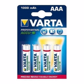 Varta Professional LR03 / AAA Genopladelige Batterier 1000 mAh 